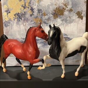 Breyer Saddlebred #9070 and #1021